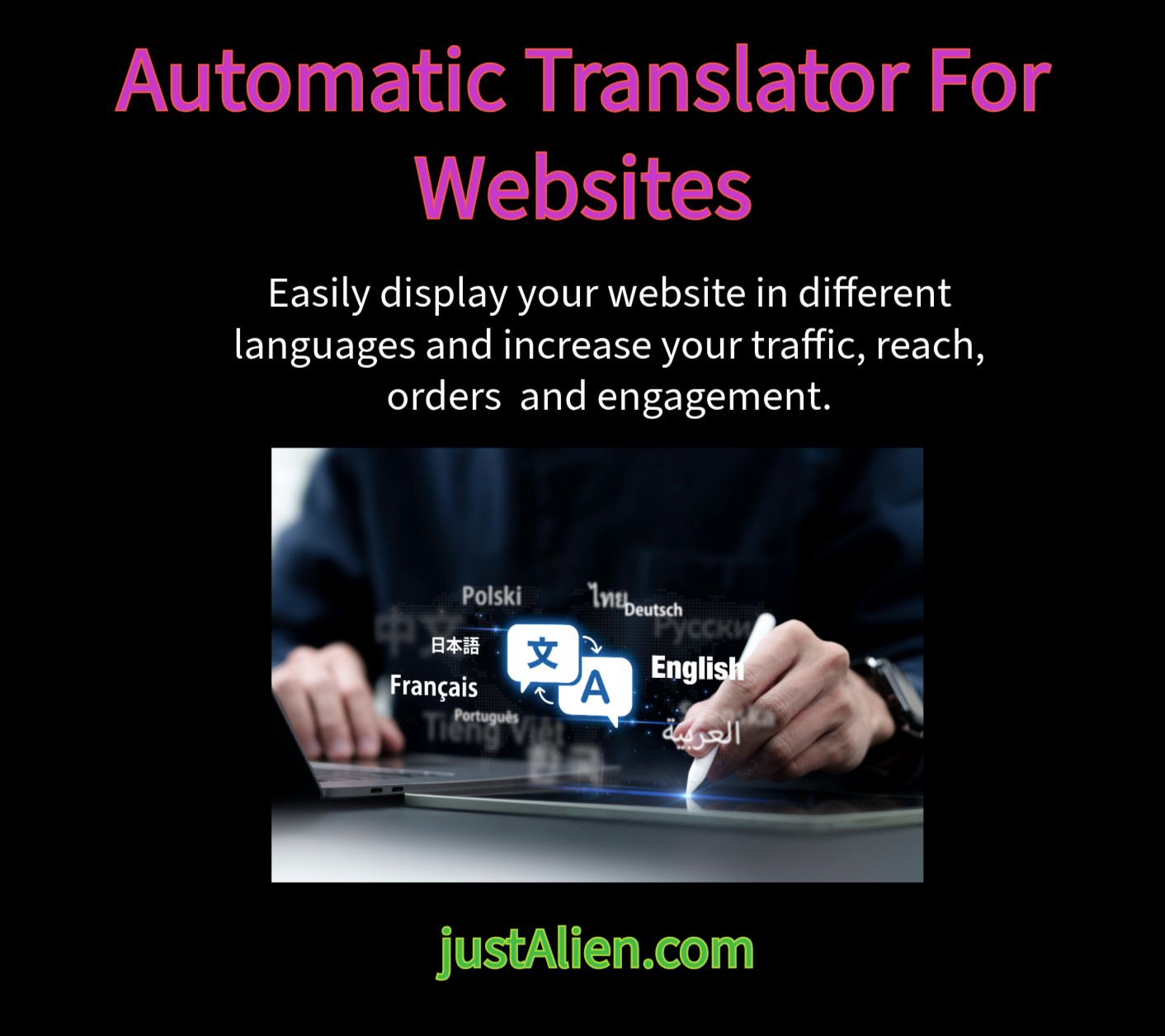Automatic Translator For Websites